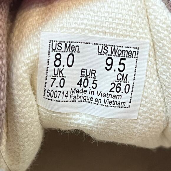 Vans Unisex Men's 8 Women's 9.5 Tan Old School Stackform Lace Up Shoe - Picture 2 of 9